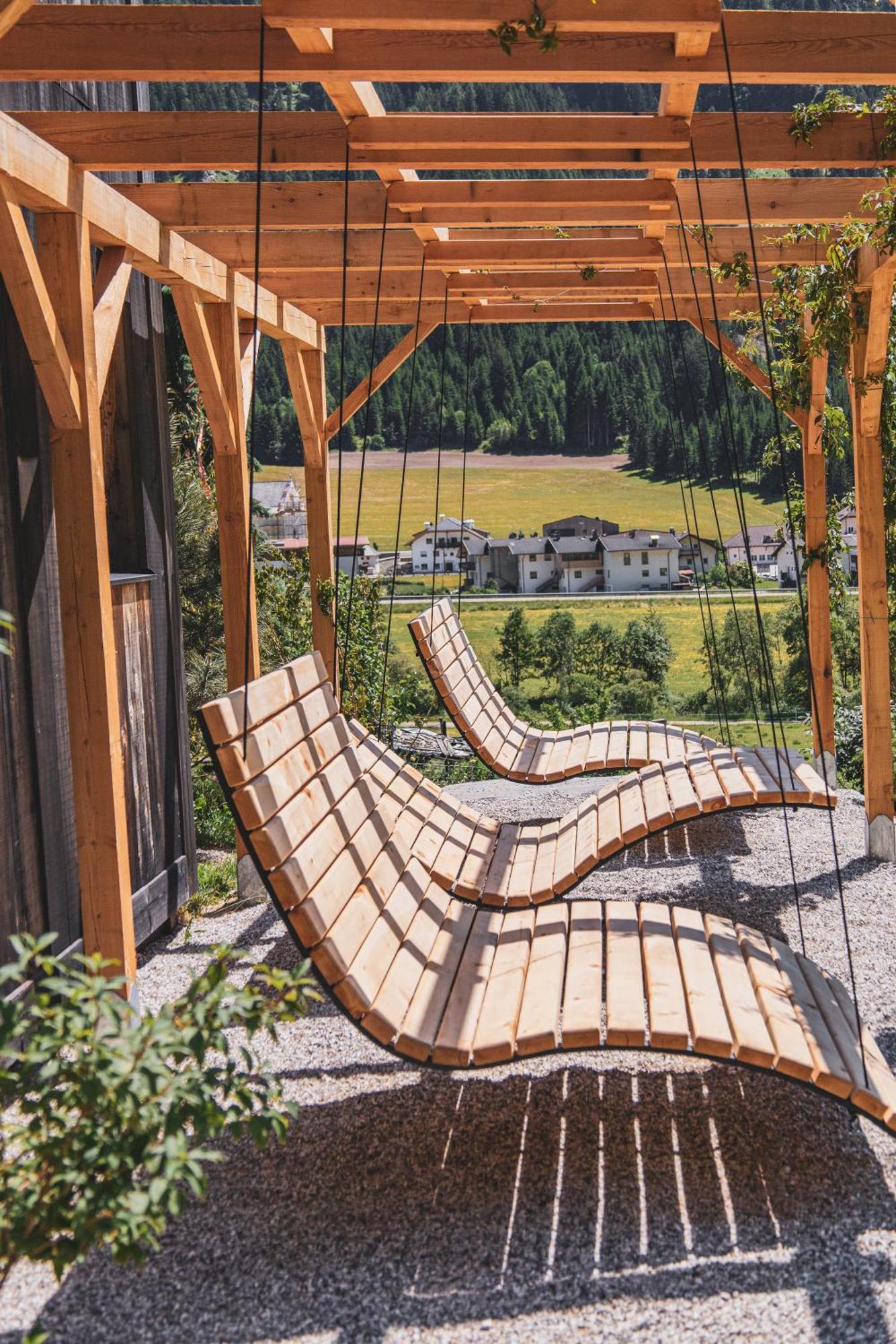 Santa Maddalena in Casies Apparthotel Bio Natur Refugium Blaslahof מראה חיצוני תמונה